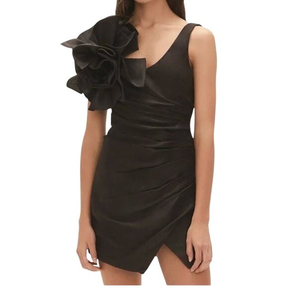AJE Energy Black Mini Dress NWT - Size 4